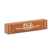Auscision HO FCL Brown - Perth-Parkes & Westa Flex 48' Container