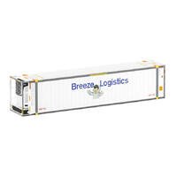 Auscision HO Breeze Logistics V1 - White & Grey 46'6" Reefer Container