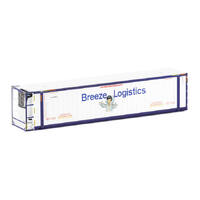 Auscision HO Breeze Logistics V2 - White & Blue 46'6" Reefer Container