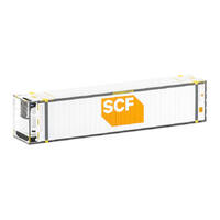 Auscision SCF V5 - Large Orange & White Logo 46'6" Reefer Container