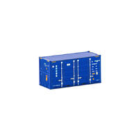 Auscision HO QR National - Blue 20' Side Door Container