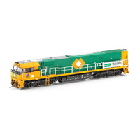 Auscision HO NR-Class NR53 Trailerail with large side numbers - Orange & Green - DCC Sound Equipped