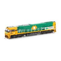 Auscision HO NR-Class NR55 Trailerail with large side numbers - Orange & Green