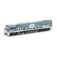 Auscision HO NR-Class NR58 SteelLink with large side numbers - Grey & White - DCC Sound Equipped