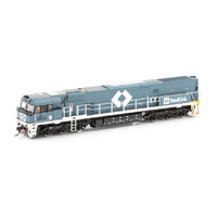 Auscision HO NR-Class NR59 SteelLink with large side numbers - Grey & White - DCC Sound Equipped