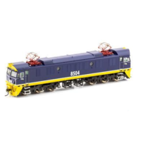 Auscision HO 8504 Freight Rail Blue with Small "E" on nose 85 Class Locomotive