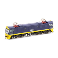 Auscision HO 8502 FreightCorp with Ditchlights 85 Class Locomotive w/ DCC Sound