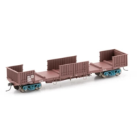 Auscision HO NOBX SRA Red - 4 Car Pack