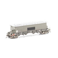Auscision HO NGVF Grain Hopper, Patch Job Wagon Grime - with roofwalks - 4 Car Pack