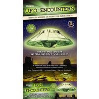Atlantis 1007G 5" Monument Valley UFO w/Light ( Glow in the Dark Edition) Plastic Model Kit