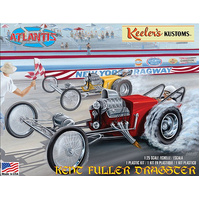 Atlantis 1/25 Keelers Kustom's Kent Fuller Dragster Plastic Model Kit