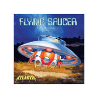 Atlantis A256 1/72 The Flying Saucer (Invaders) Plastic Model Kit