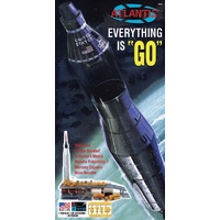 Atlantis 1/110 Atlas w/ Launch Pad/Mercury Capsule 50 Year Celebration! Plastic Model Kit