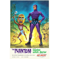Atlantis H3004 1/8 The Phantom and the Voodoo Witch Doctor Plastic Model Kit
