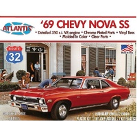 Atlantis 1/32 1969 Chevy Nova SS Route 32 Plastic Model Kit