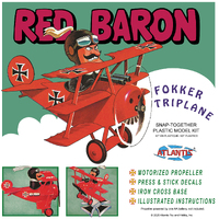 Atlantis Red Baron Fokker Triplane (snap) AMCM5903