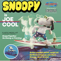 [Scratch and Dent] Atlantis Snoopy Is Joe Cool Plastic Model Kit