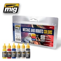 MIG Ammo Mecha And Robots Colours AMIG7127