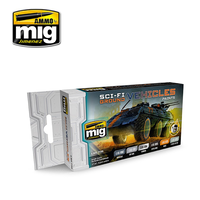 MIG Ammo Sci-Fi Ground Vehicles Colour Set AMIG7155