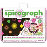Spirograph Neon in Tin