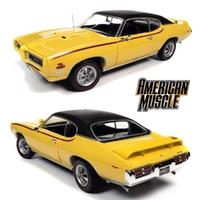 Auto World 1/18 1969 Pontiac GTO Judge Diecast Car
