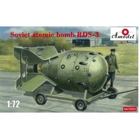 Amodel 1/72 Soviet atom bomb RDS-3 Plastic Model Kit [NA72003]