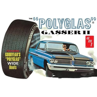 AMT 1092 1/25 1962 Pontiac Catalina "Polyglas Gasser II" Plastic Model Kit