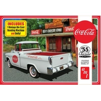AMT 1/25 1955 Chevy Cameo Pickup (Coca-Cola) Plastic Model Kit