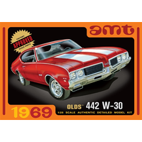 AMT 1105 1/25 1969 Olds 442 W-30 Plastic Model Kit