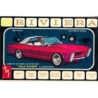 AMT 1121 1/25 1965 Buick Riviera (George Barris) Plastic Model Kit