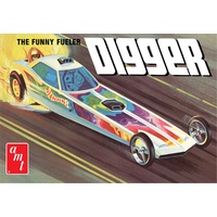 AMT 1154 1/25 Digger Dragster "Fooler Fueler" Plastic Model Kit