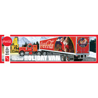 AMT 1165 1/25 Fruehauf Holiday Hauler Semi Trailer (Coca-Cola) Plastic Model Kit