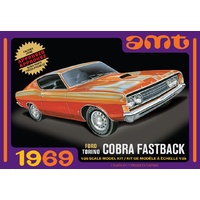 AMT 1/25 1969 Ford Torino Cobra Fastback 2T Plastic Model Kit