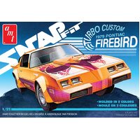 AMT 1/25 1979 Pontiac Firebird "Turbo" Hot Wheels (Snap) Plastic Model Kit