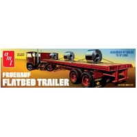 AMT 1/25 Fruehauf Flatbed Trailer Plastic Model Kit