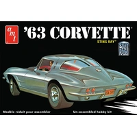 AMT 1/25 1963 Chevy Corvette Plastic Model Kit