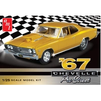 AMT 1/25 1967 Chevy Chevelle Pro Street Plastic Model Kit