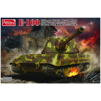 Amusing Hobby 1/35 E-100 German Super Heavy Tank Plastic Model Kit 35A015