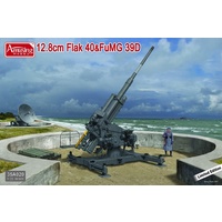 Amusing Hobby 35A020 1/35 12.8cm Flak 40&FuMG 39D Plastic Model Kit