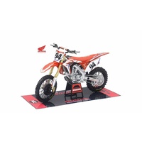 New Ray 1/12 Honda Dirt Bike HRC Factory Racing Team 2017 #94 Ken Roczen 57923 Diecast