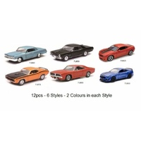New Ray 1/24 Cars 6 Assorted Styles 71331 Diecast