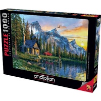 Anatolian 1000pc Sunset Cabin Jigsaw Puzzle