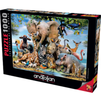 Anatolian 1000pc Africa Smile Jigsaw Puzzle