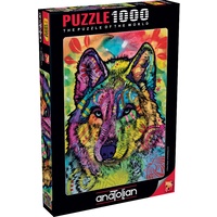 Anatolian 1000pc Stare Of The Wolf Jigsaw Puzzle
