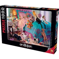 Anatolian 1000pc Naughty Puppies