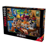 Anatolian 1000pc Kittens In The Kitchen