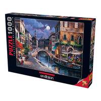 Anatolian 1000pc Street Of Venice Ii Jigsaw Puzzle