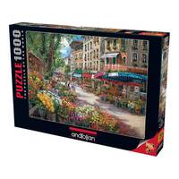 Anatolian 1000pc Paris Flower Market Jigsaw Puzzle