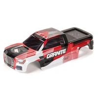 Arrma Granite V4 4X4 Painted Body, Red/White