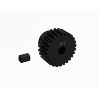 Arrma 26T 0.5 Mod CNC Pinion Gear with 3.2mm Bore, Grom BLX